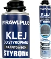 Rawlplug Styrofix RPP-FIX-GRAPH - piana klej do styropianu grafitowego fundamentów 750 ml