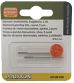 Proxxon - sztyfty szlifierskie diamentowe kulka Ø 2,2 mm [zestaw 2 szt]