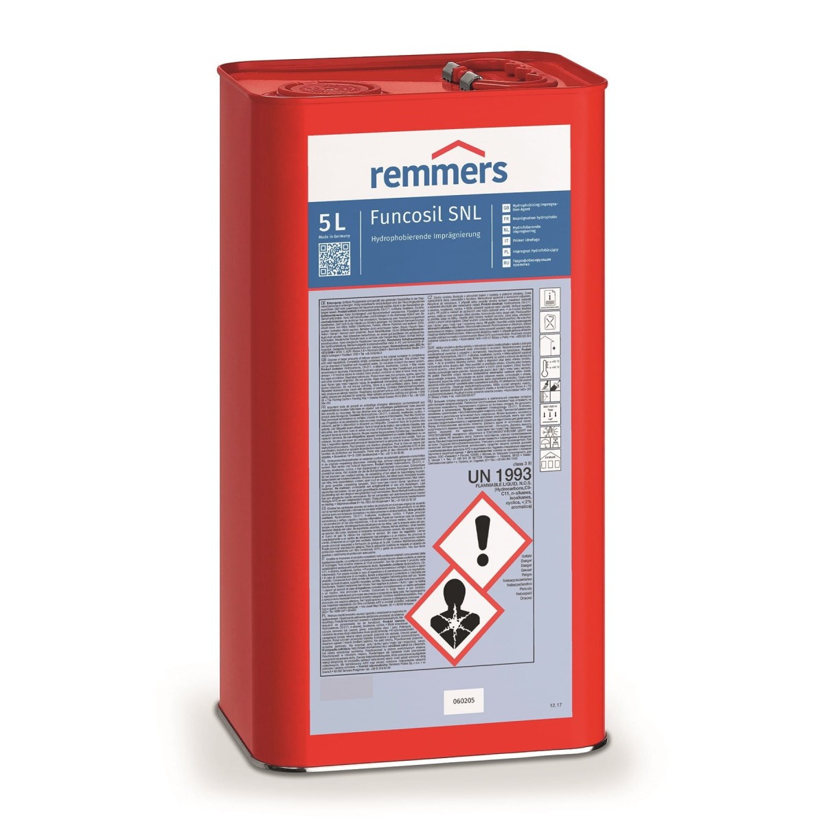 REMMERS Funcosil SNL 5L - impregnat hydrofobizujący do elewacji cegły kamienia