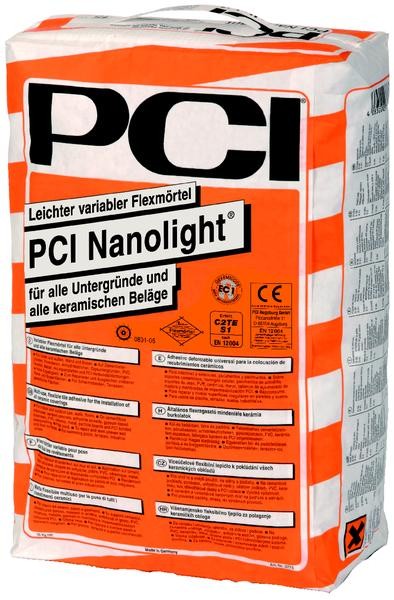 PCI Nanolight - cementowa zaprawa klejąca