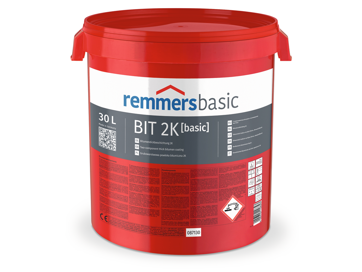 Remmers BIT 2K [basic] - grubowarstwowa powłoka bitumiczna