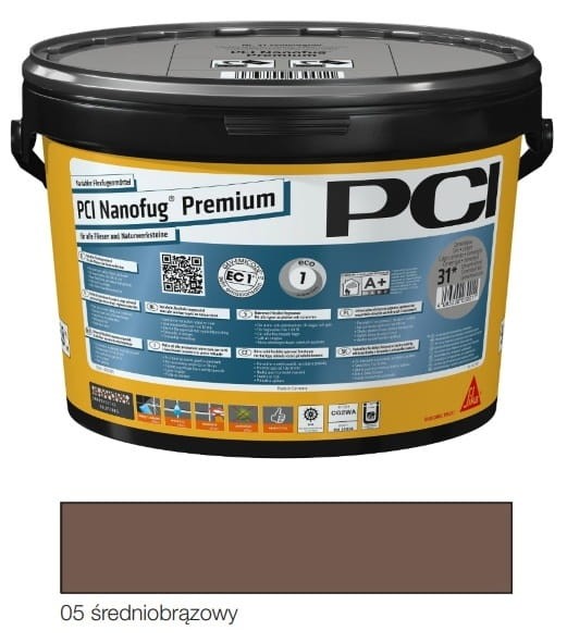 PCI Nanofug® Premium - nr 05 średniobrązowy