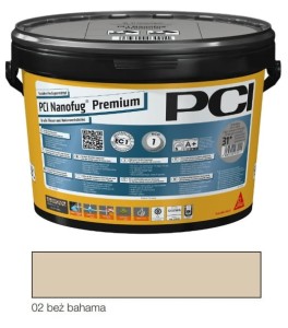 PCI Nanofug® Premium - nr 02 beż bahama - elastyczna, cementowa zaprawa do spoinowania 5 kg