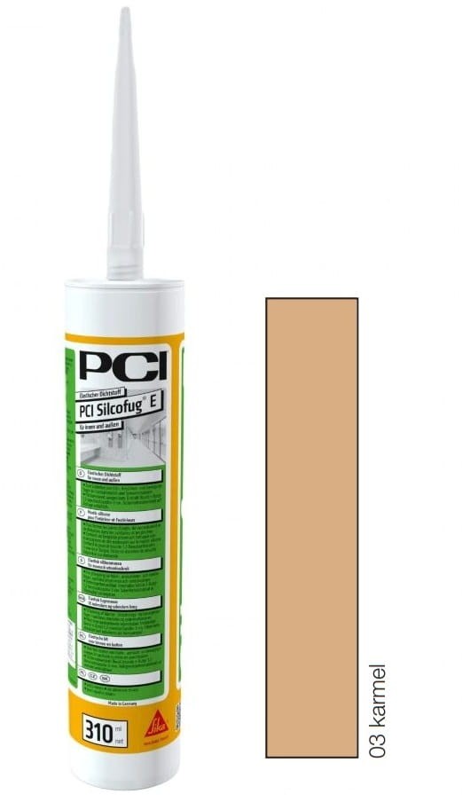 PCI Silcofug® E - silikon nr 03 karmel