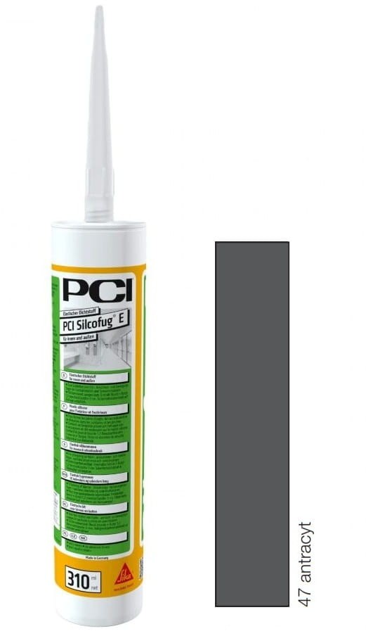 PCI Silcofug® E - silikon nr 47 antracyt 310ml