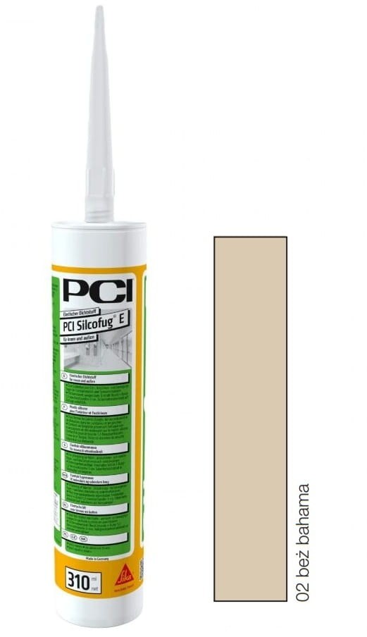 PCI Silcofug® E - silikon nr 02 beż bahama 310ml