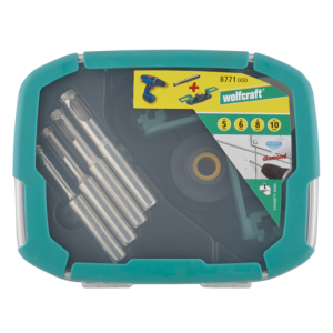 Wolfcraft zestaw otwornic diamentowych Ø 5–10 mm 8771000