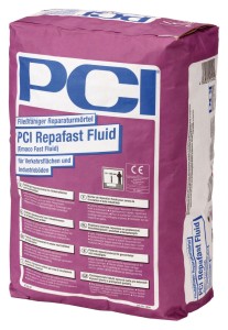 PCI Repafast FLUID - Wysokowytrzymała, rozpływna zaprawa naprawcza do nawierzchni komunikacyjnych i przemysłowych 25kg