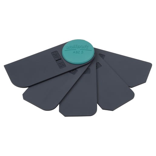 Wolfcraft - zestaw kostek gładzików do wygładzania fug silikonowych 5szt