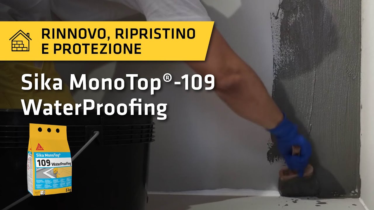 Sika MonoTop 109 WaterProofing - cementowa zaprawa wodoszczelna 5kg